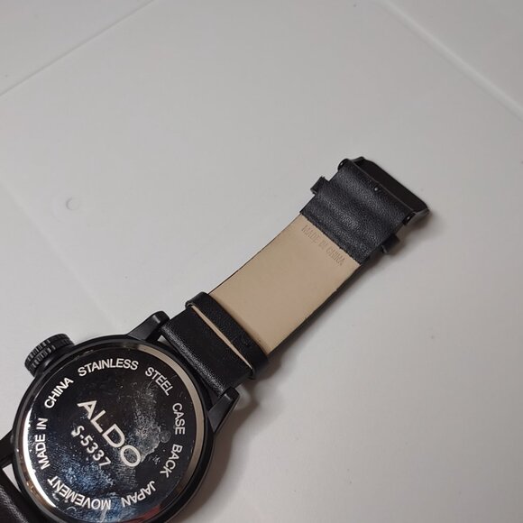 Very Awesome Black Aldo Analog Watch - Picture 5 of 11